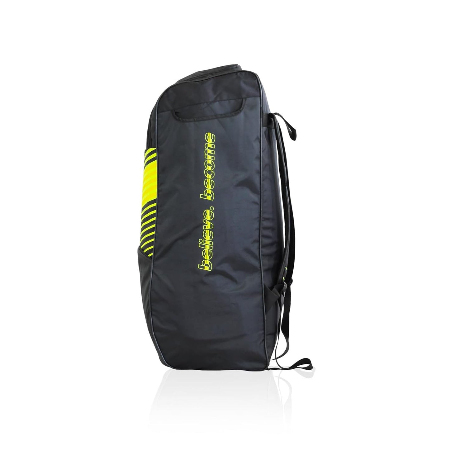 SG ComfiPak 1.0 Duffle Cricket Kitbag, Large - Black/F. Yellow - Best Price online Prokicksports.com