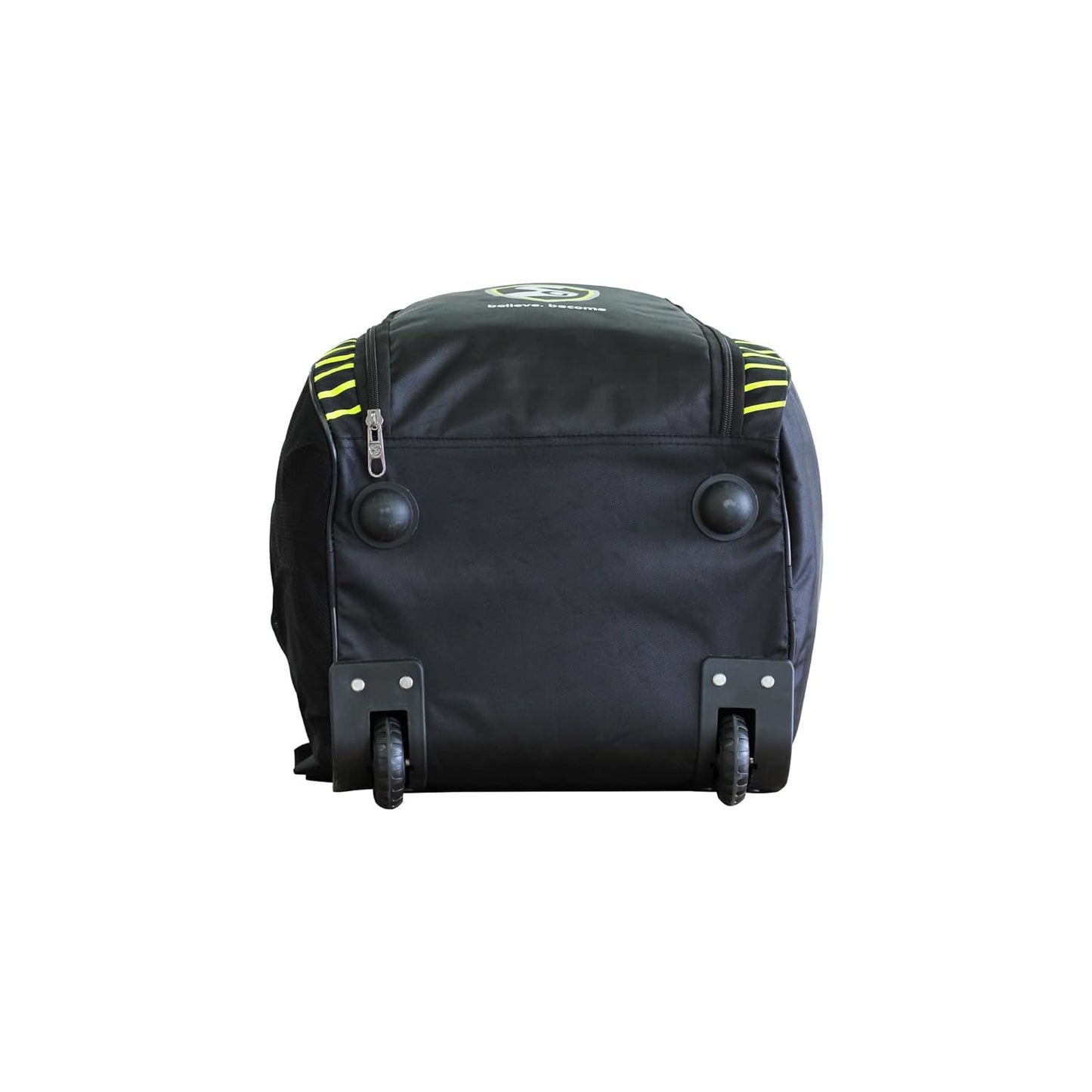 SG Jaffa Duffle Wheelie Cricket Kitbag, Large - Black/F.Yellow - Best Price online Prokicksports.com