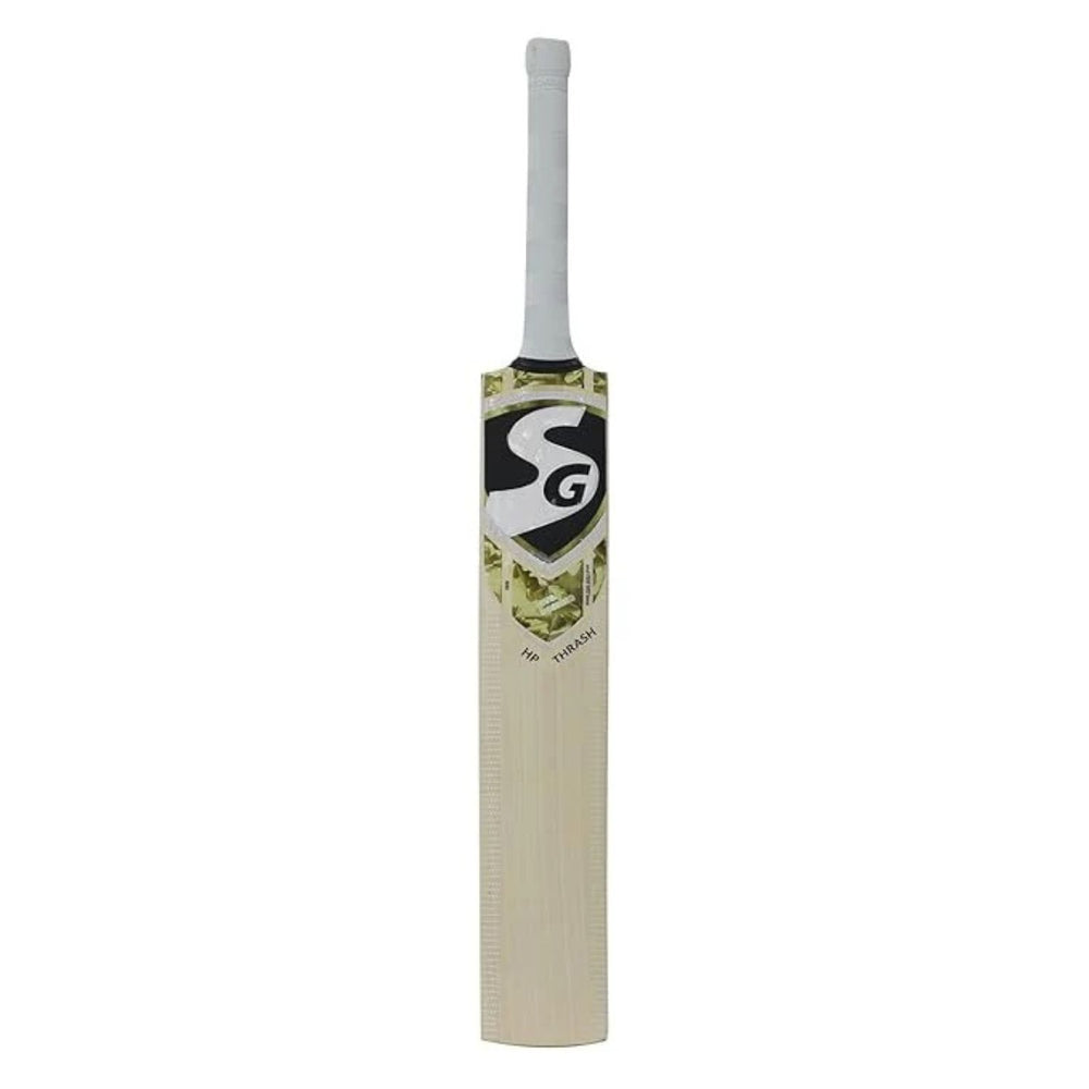 SG HP Thrash English Willow Cricket Bat | Grade 3 Willow | Power Hitter's Profile (1000-1200g) | Thick Edges (42mm) | Premium Octopus Grip - Best Price online Prokicksports.com