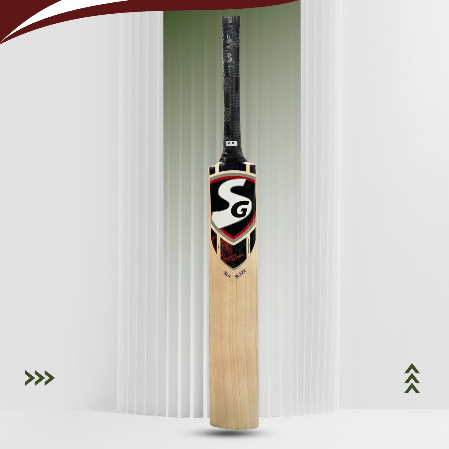 SG KLR Blaze English Willow Cricket Bat - Best Price online Prokicksports.com