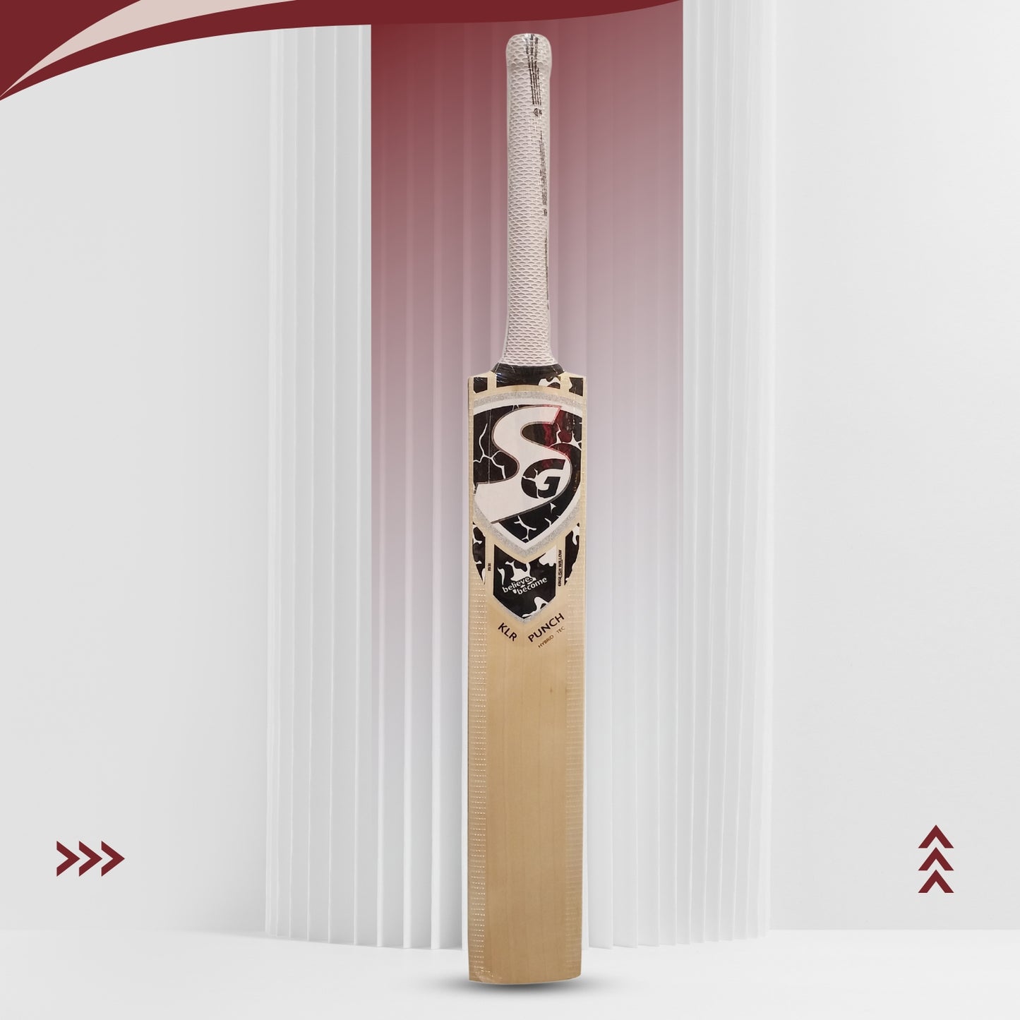 SG KLR PUNCH Hybrid-Tec English Willow Cricket Bat - Best Price online Prokicksports.com