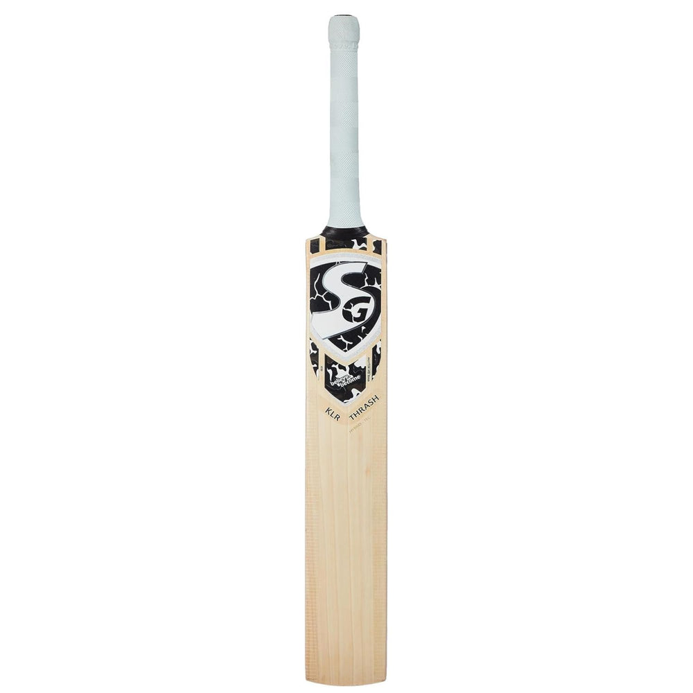SG KLR Thrash Combo English Willow Cricket Bat | Grade 2 Willow | Power Hitter's Design (1250-1350g) | 45mm Thick Edges | Semi-Knocked - Best Price online Prokicksports.com