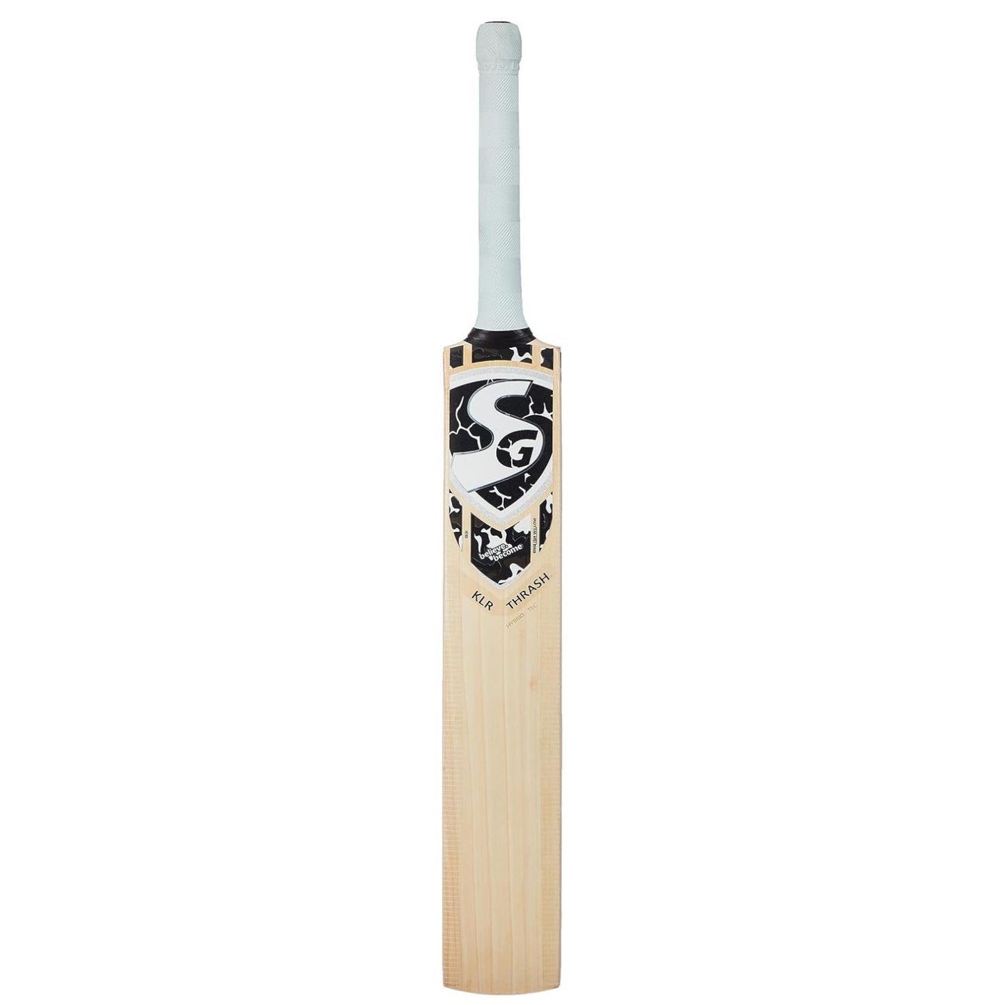 SG KLR Thrash Combo English Willow Cricket Bat | Grade 2 Willow | Power Hitter's Design (1250-1350g) | 45mm Thick Edges | Semi-Knocked - Best Price online Prokicksports.com