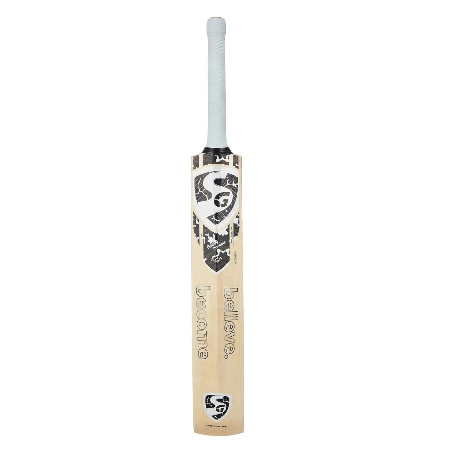 SG KLR Thrash Combo English Willow Cricket Bat | Grade 2 Willow | Power Hitter's Design (1250-1350g) | 45mm Thick Edges | Semi-Knocked - Best Price online Prokicksports.com