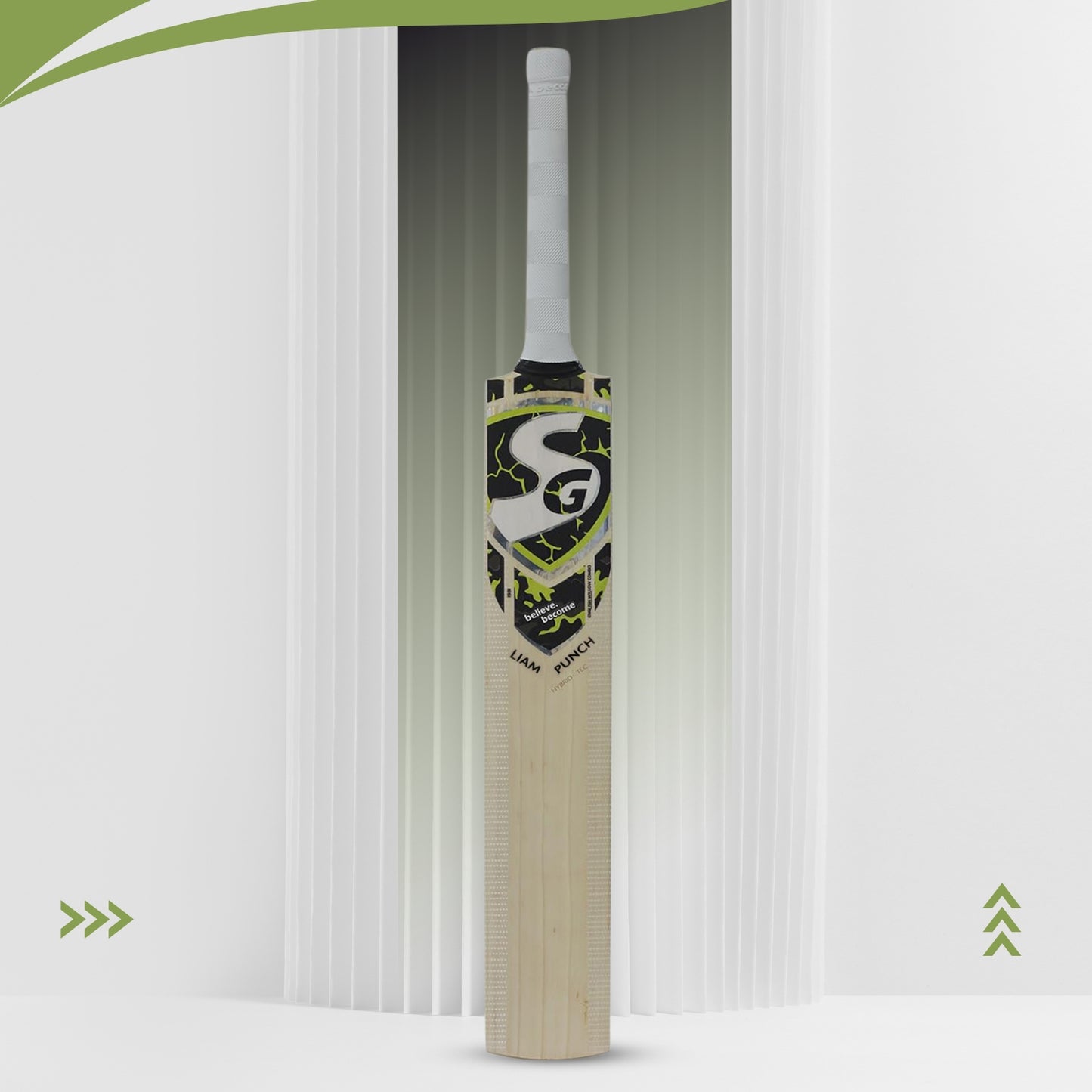 SG LIAM PUNCH Hybrid-Tec English Willow Cricket Bat - Best Price online Prokicksports.com