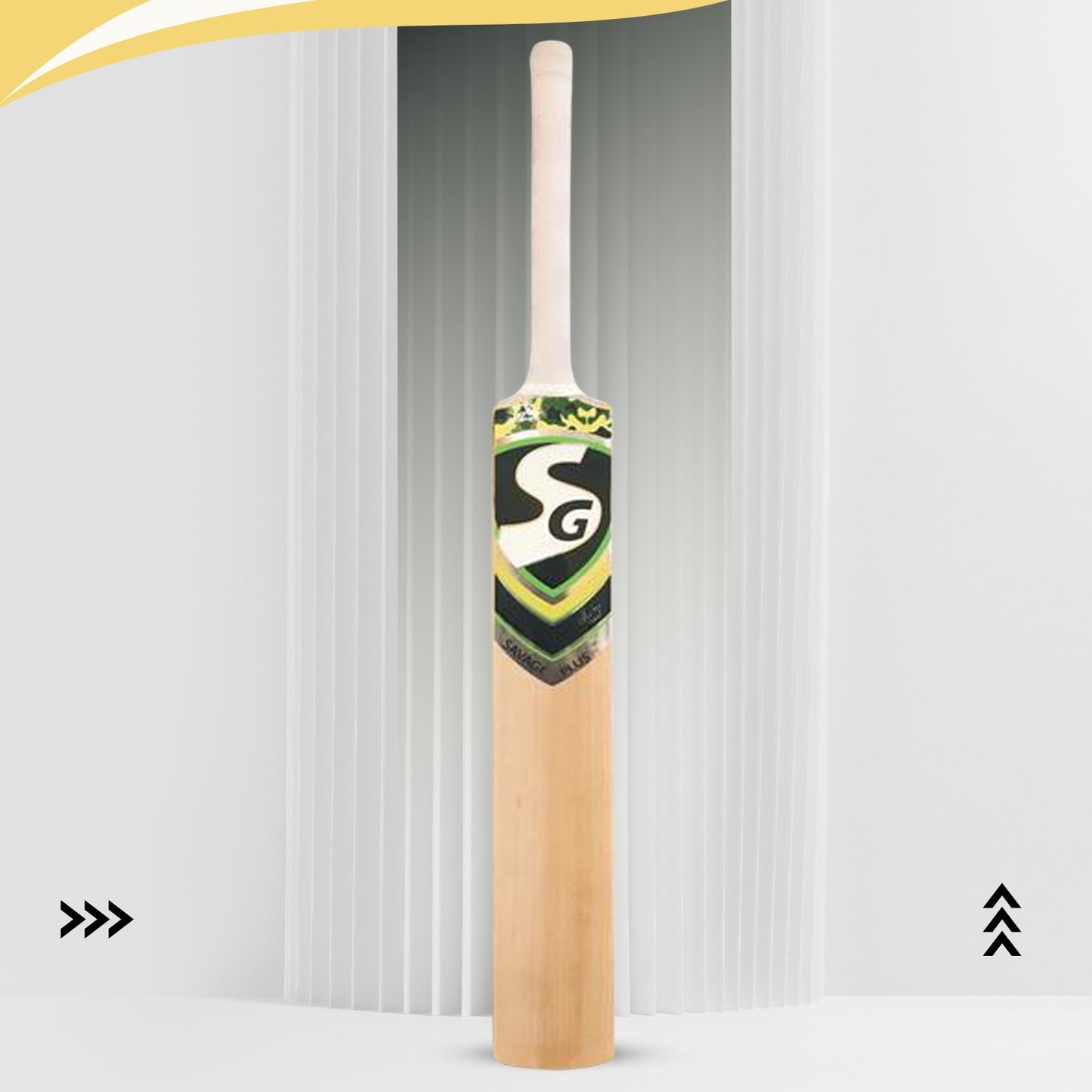 SG Savage Plus Kashmir-Willow Cricket Bat - Best Price online Prokicksports.com
