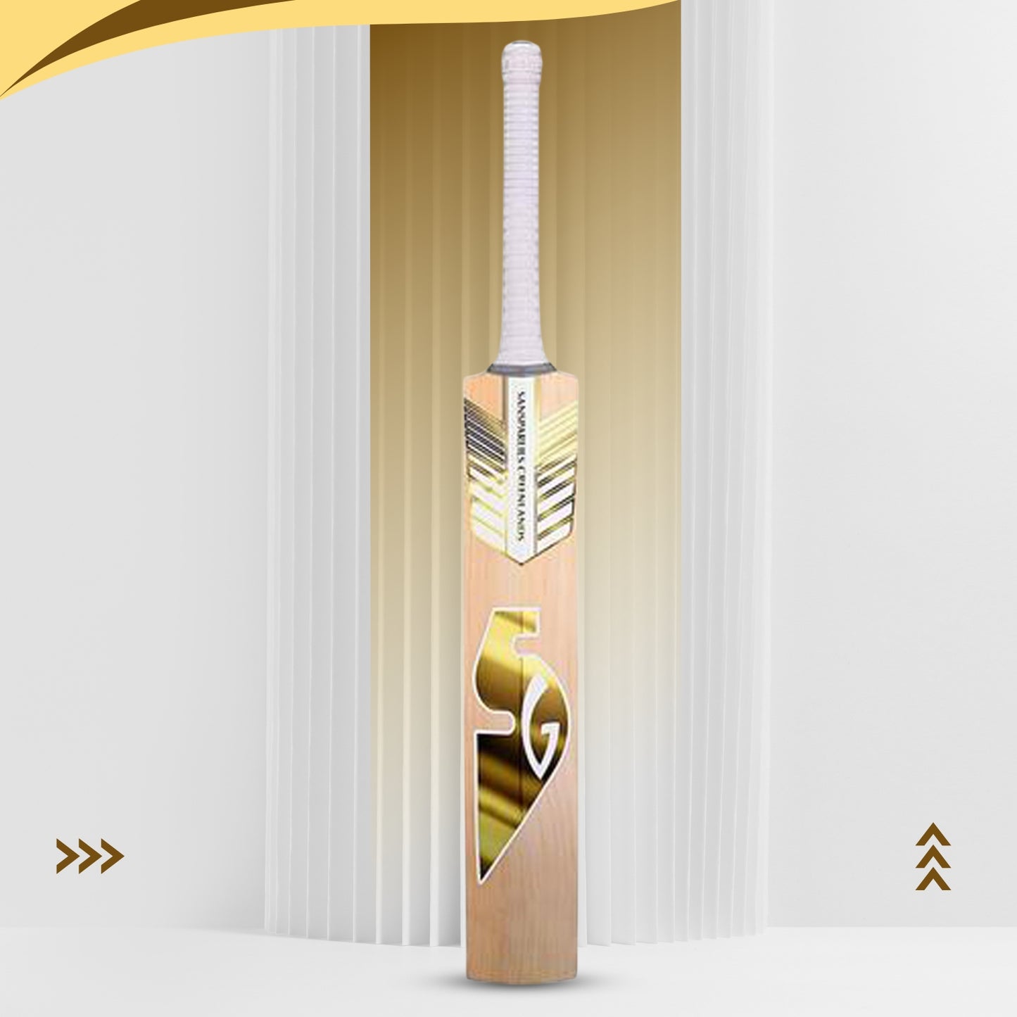 SG Sunny Gold Sanspareils Greenlands English Willow Cricket Bat - Best Price online Prokicksports.com