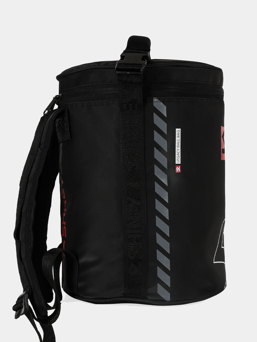 Shrey 3362 Legacy Cricket Ball Bag | Holds up to 50 Balls, Durable Fabric & Strong Handles | Black - Best Price online Prokicksports.com
