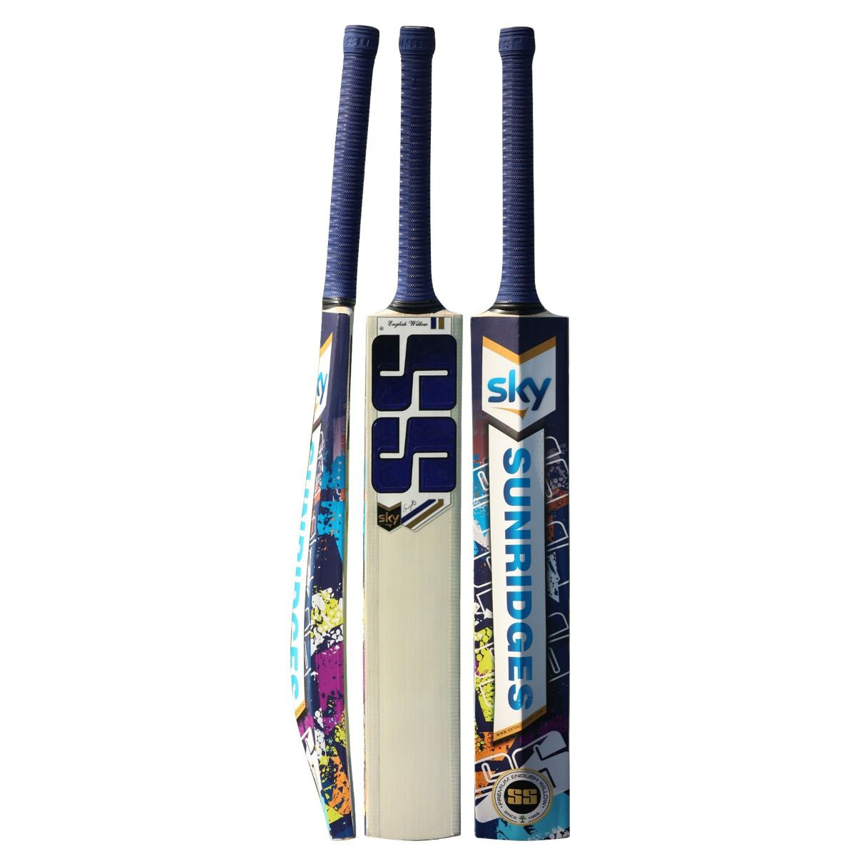SS SKY English Willow Cricket Bat - Best Price online Prokicksports.com