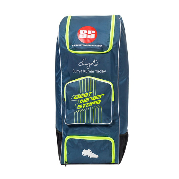 SS Mass Duffle Cricket Kit Bag | 1680D Heavy-Duty Fabric | Multi-Compartment Design | Padded Shoulder Strap