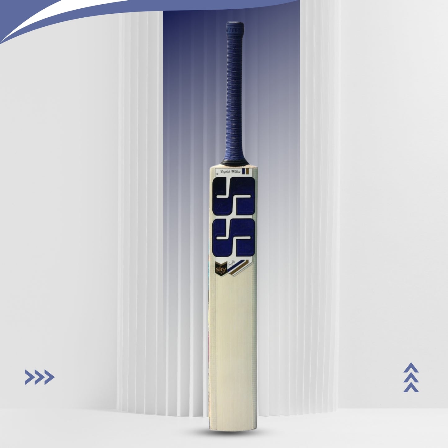SS SKY English Willow Cricket Bat - Best Price online Prokicksports.com