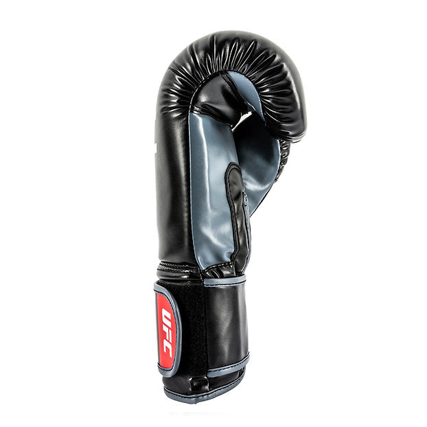 UFC Stand Up Training Gloves – Premium PU Leather Boxing Gloves for Sparring, Kickboxing & Heavy Bag Training (Black) - Best Price online Prokicksports.com
