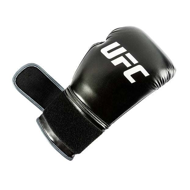 UFC Stand Up Training Gloves – Premium PU Leather Boxing Gloves for Sparring, Kickboxing & Heavy Bag Training (Black) - Best Price online Prokicksports.com