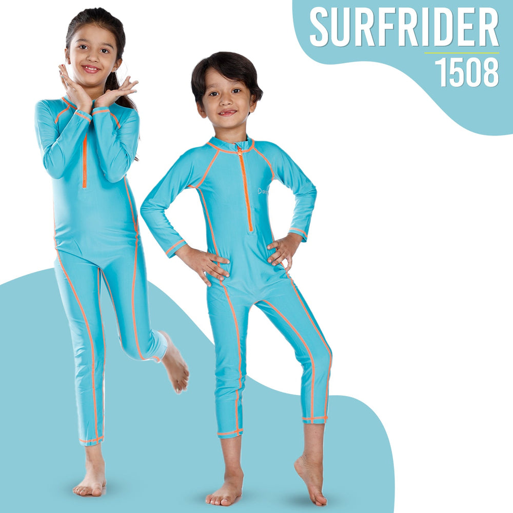 Airavat 1508 Children's Full-Body Swimwear | UV Protection, Quick-Dry & Stretchable | Comfortable One-Piece Swimsuit for Boys & Girls - Best Price online Prokicksports.com