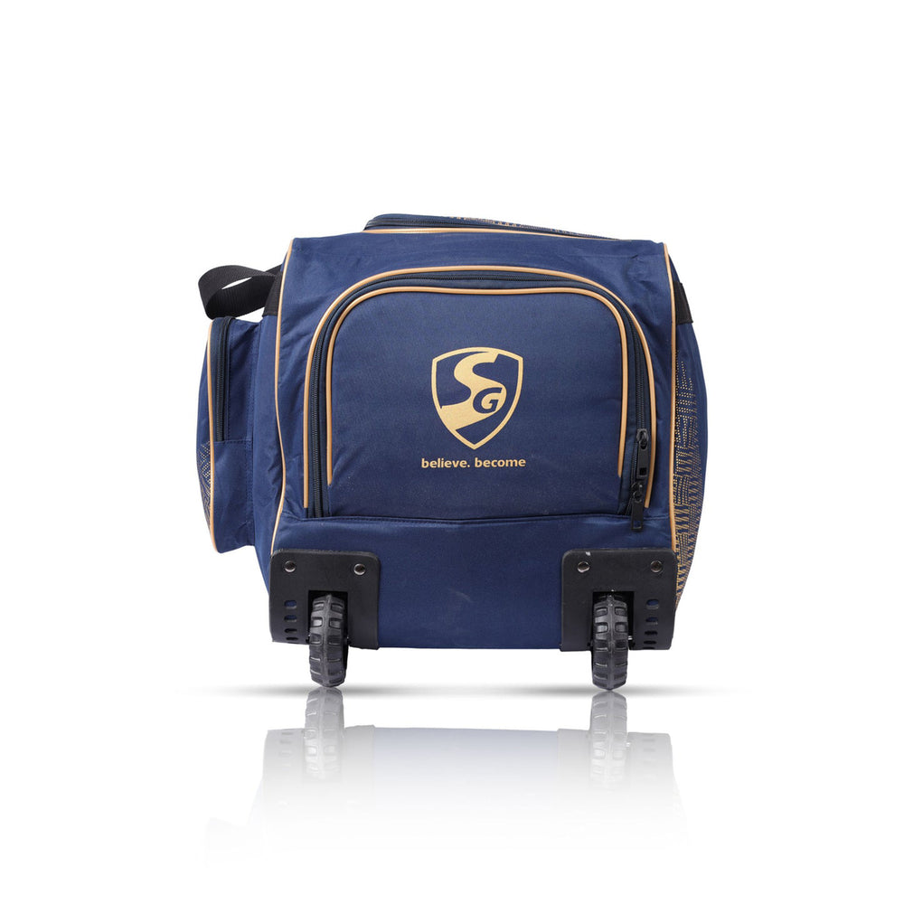 SG X GT 1.0 Wheelie Cricket Kitbag- Large | Durable & Spacious Cricket Gear Bag with Smooth Wheels - Best Price online Prokicksports.com