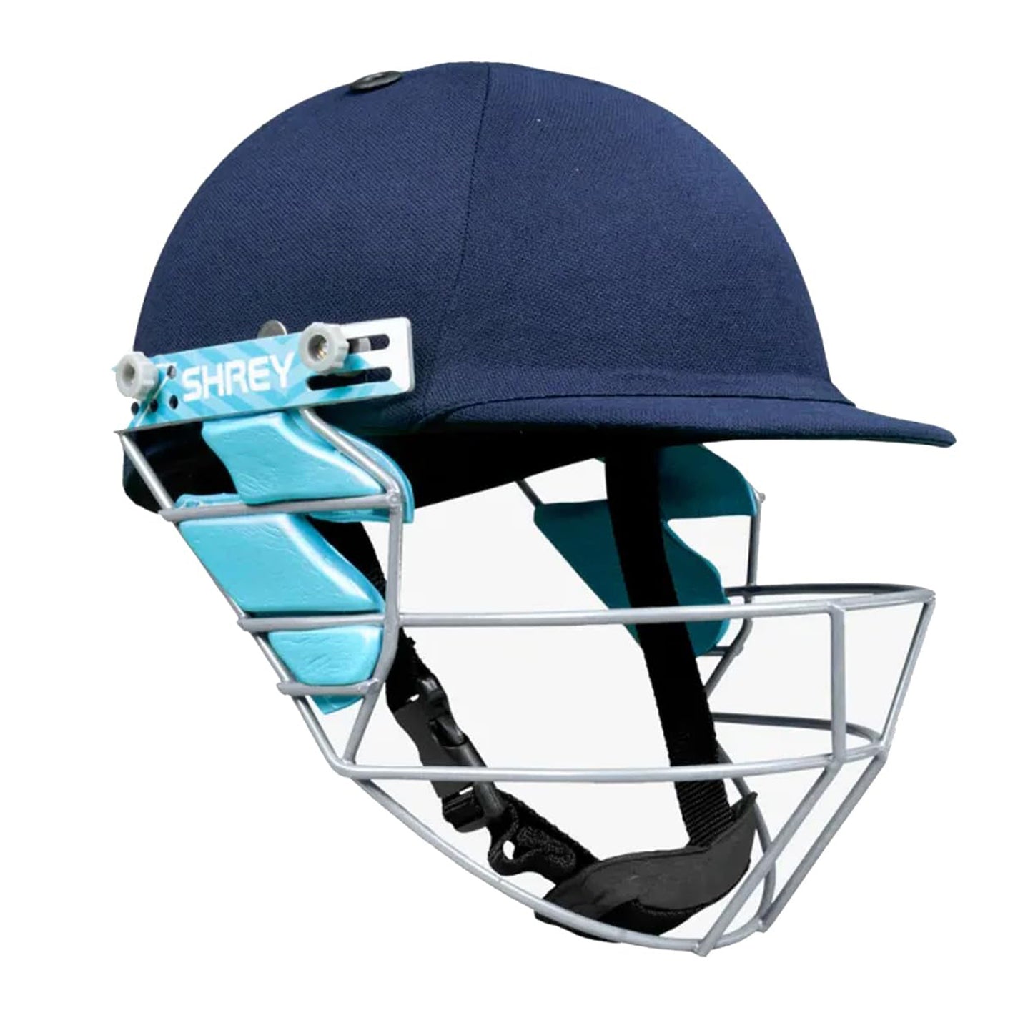Shrey Star Junior 2.0 Steel Cricket Helmet, Navy - Junior - Best Price online Prokicksports.com