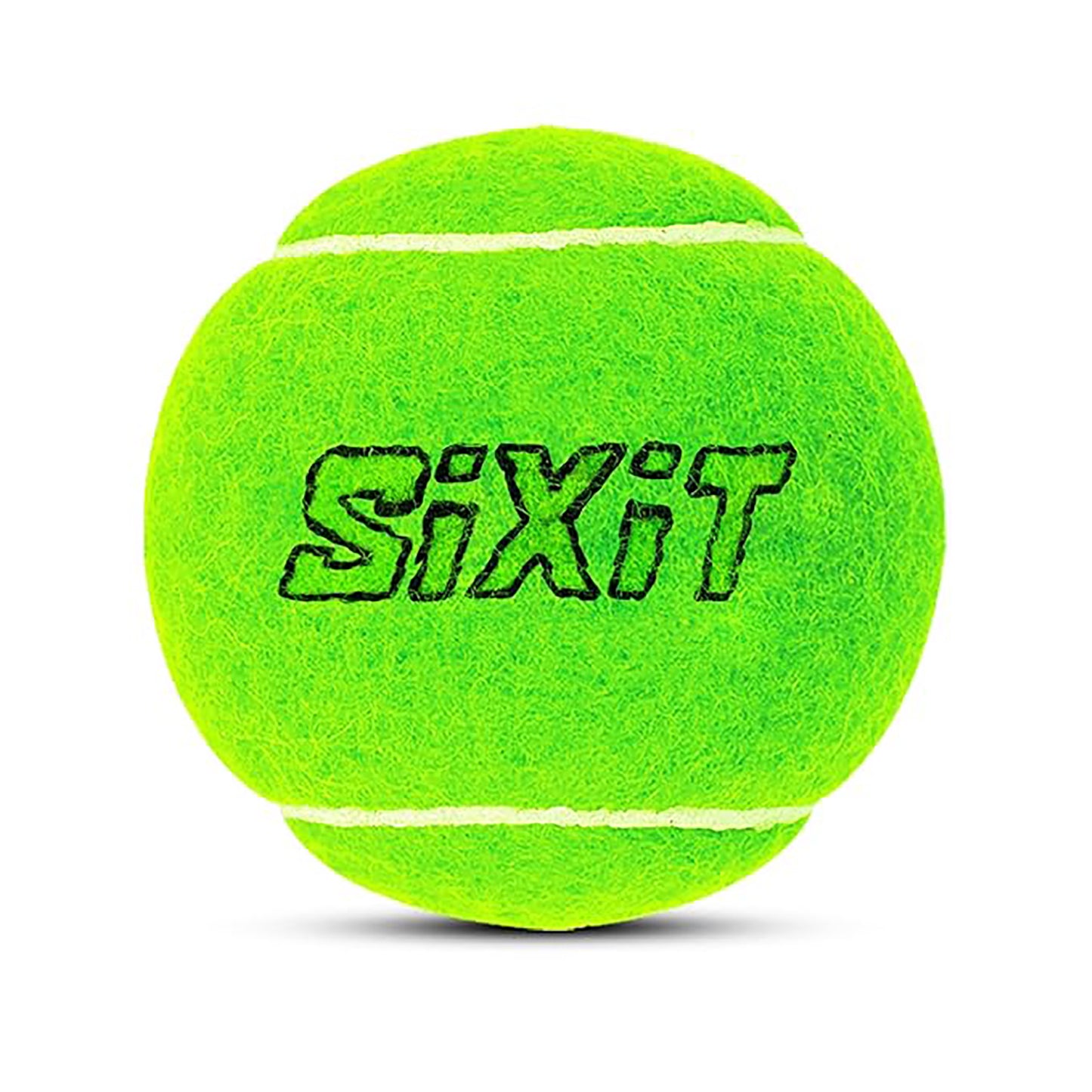 Sixit Lite Cricket Tennis Ball - Pack of 6, Green, Standard Size, Durable Rubber Material, Ideal for Practice and Casual Play - Best Price online Prokicksports.com