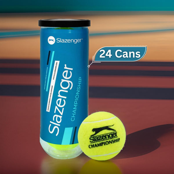 Slazenger Championship All Surface Tennis Balls Carton (24 Cans)