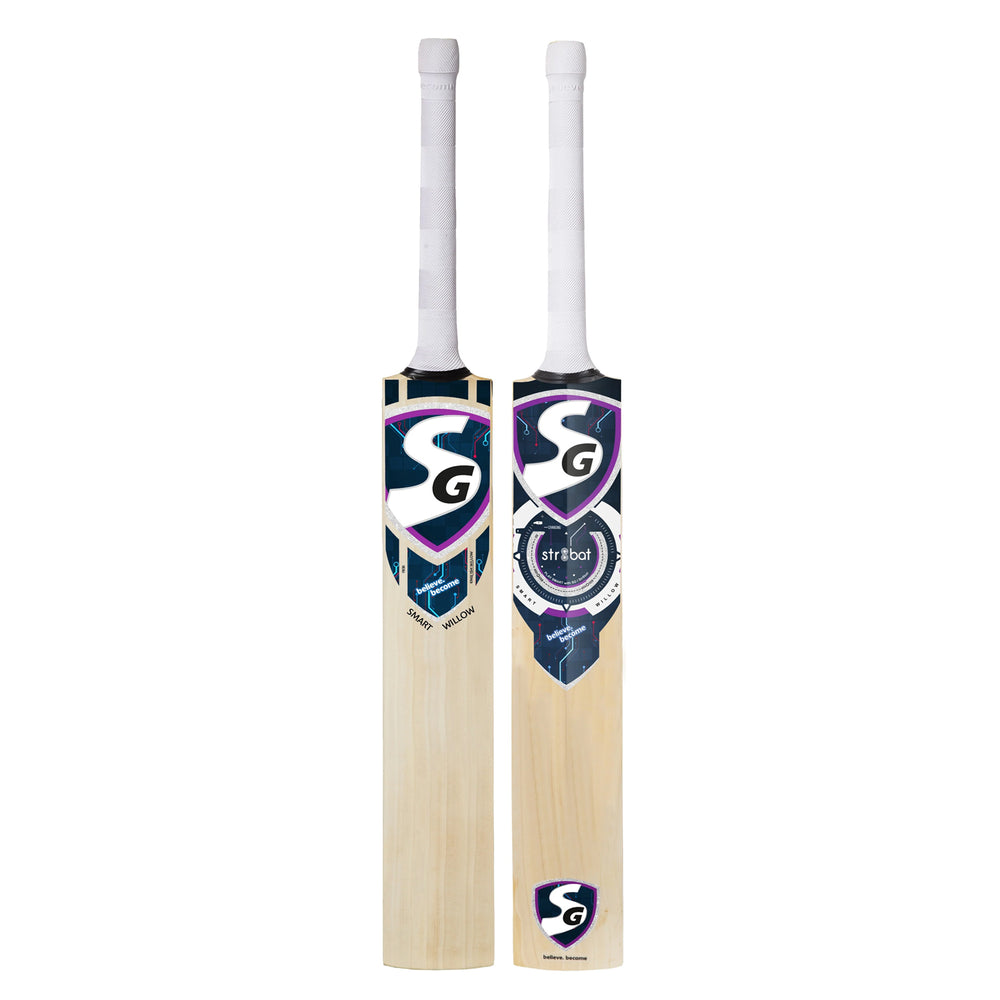 SG Smart Willow English Willow Cricket Bat with Str8bat Sensor - SH - Best Price online Prokicksports.com