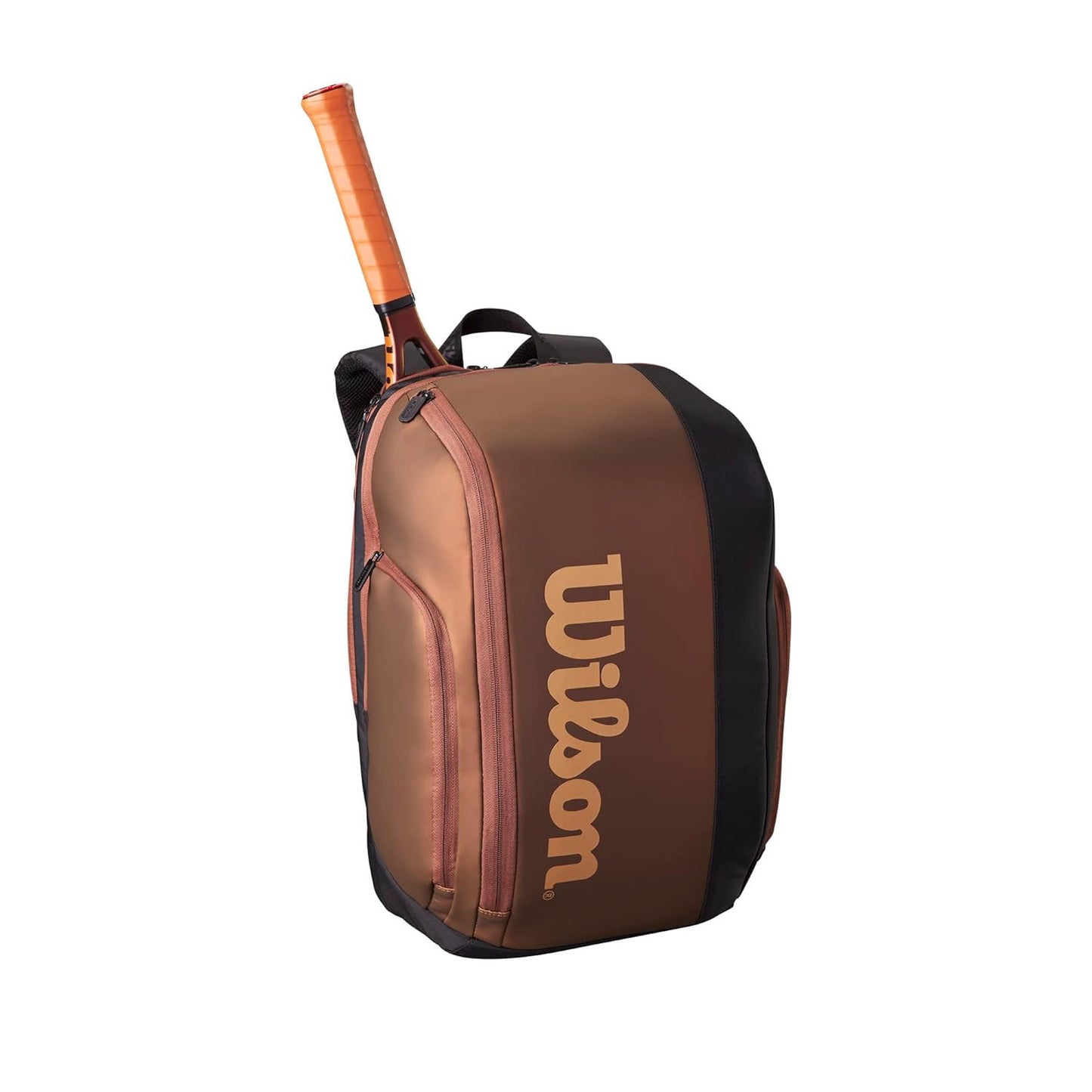 Wilson Super Tour Pro Staff V14 Back Pack, Black/Brown - Best Price online Prokicksports.com