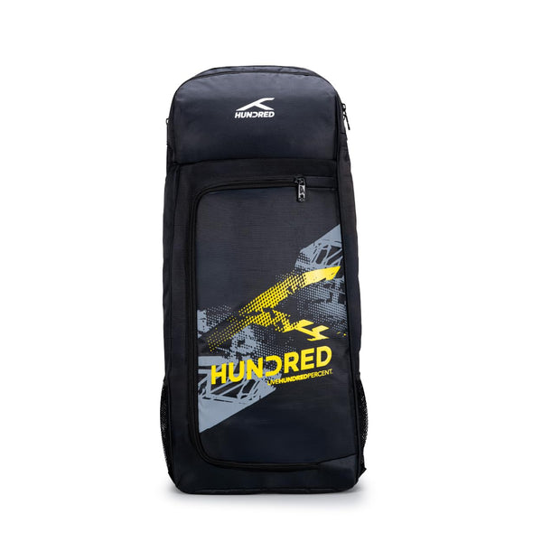 Hundred Switch Pack Cricket Kit Bag – Lightweight Cricket Duffle Bag with Bat Pocket, Shoe Compartment & Easy Access Design for Daily Practice