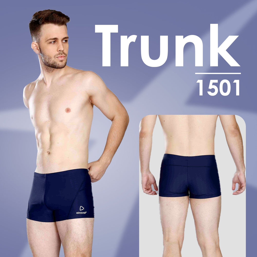 Airavat Zetus 1501 Men's Swimming Trunk | Quick-Dry, Stretchable & Comfortable Swimwear | Durable Fabric for Training & Leisure Swimming - Best Price online Prokicksports.com