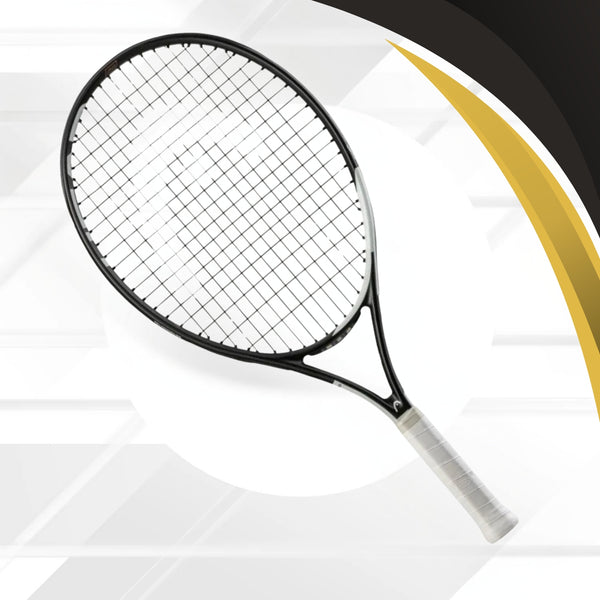 Head IG Speed 23 Junior Strung Tennis Racquet – 215g | For Kids | Black/White | Grip Size: 3 3/4