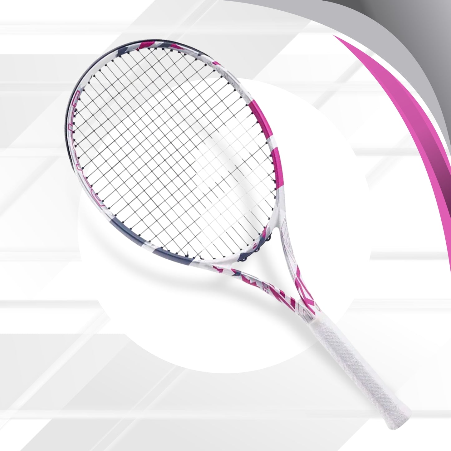 Babolat EVO Aero Lite Pink Tennis Racquet (260 Grams - Unstrung) - Best Price online Prokicksports.com