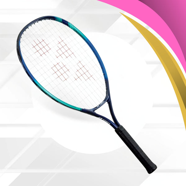 Yonex JR 25 Strung Tennis Racquet (G0, 245g) – Sky Blue | Lightweight Junior Tennis Racket for Beginners