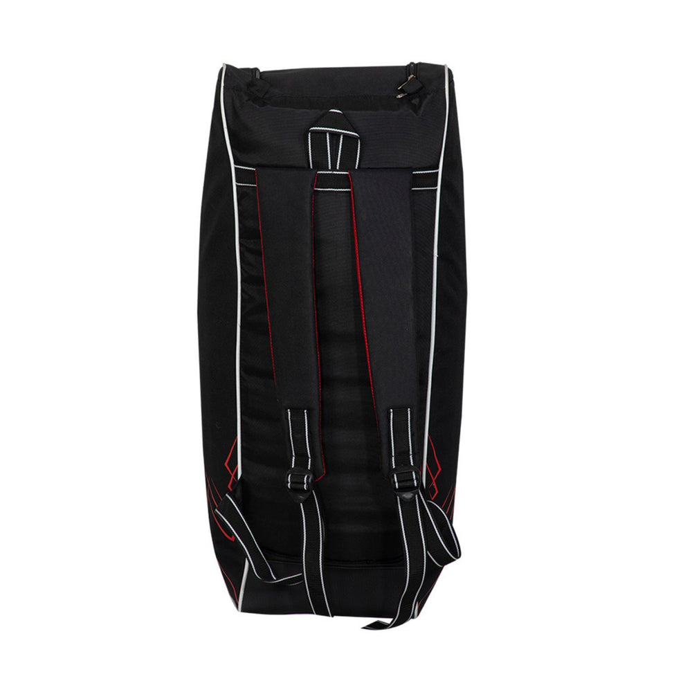 SS Ton Duffle Economic Cricket Kit Bag (Black/Red) | Multi-Compartment Design | Padded Shoulder Strap | Budget-Friendly - Best Price online Prokicksports.com