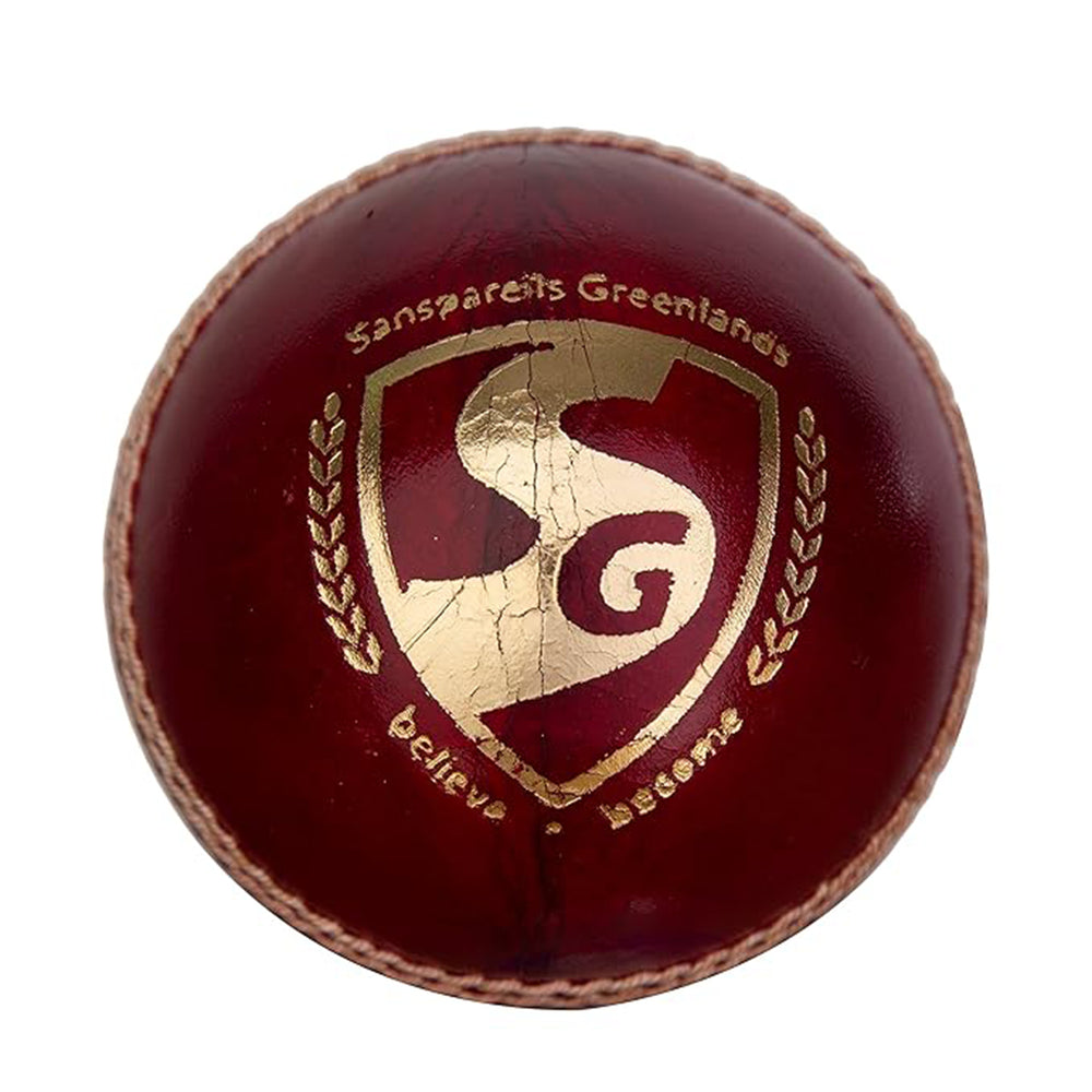 SG Tournament Red Cricket Leather Ball- High-Quality Match Ball for Professional & Club Cricket - 1 Piece - Best Price online Prokicksports.com