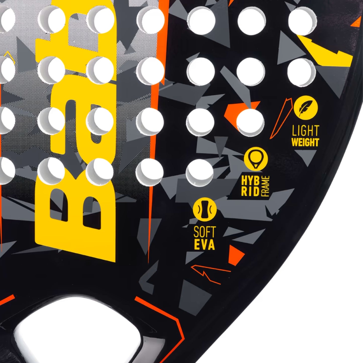 Babolat Storm Padel Racquet, Black/Orange - Best Price online Prokicksports.com