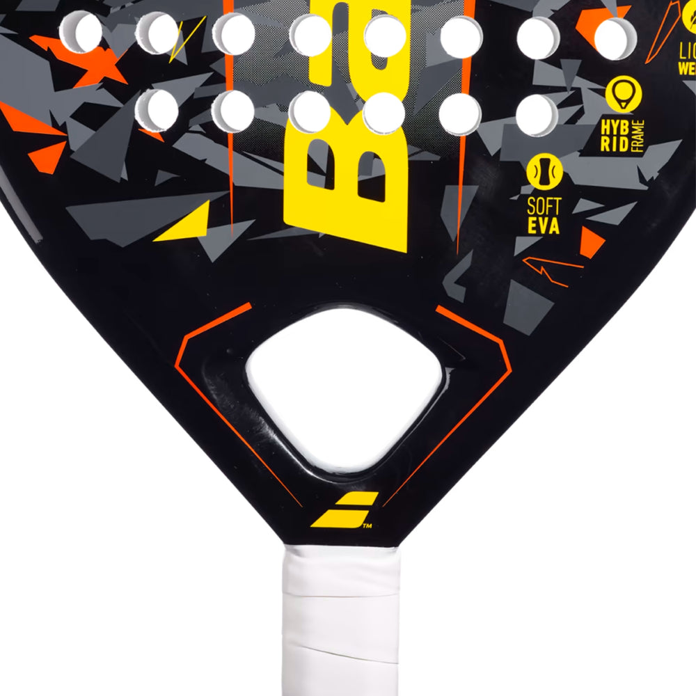 Babolat Storm Padel Racquet, Black/Orange - Best Price online Prokicksports.com