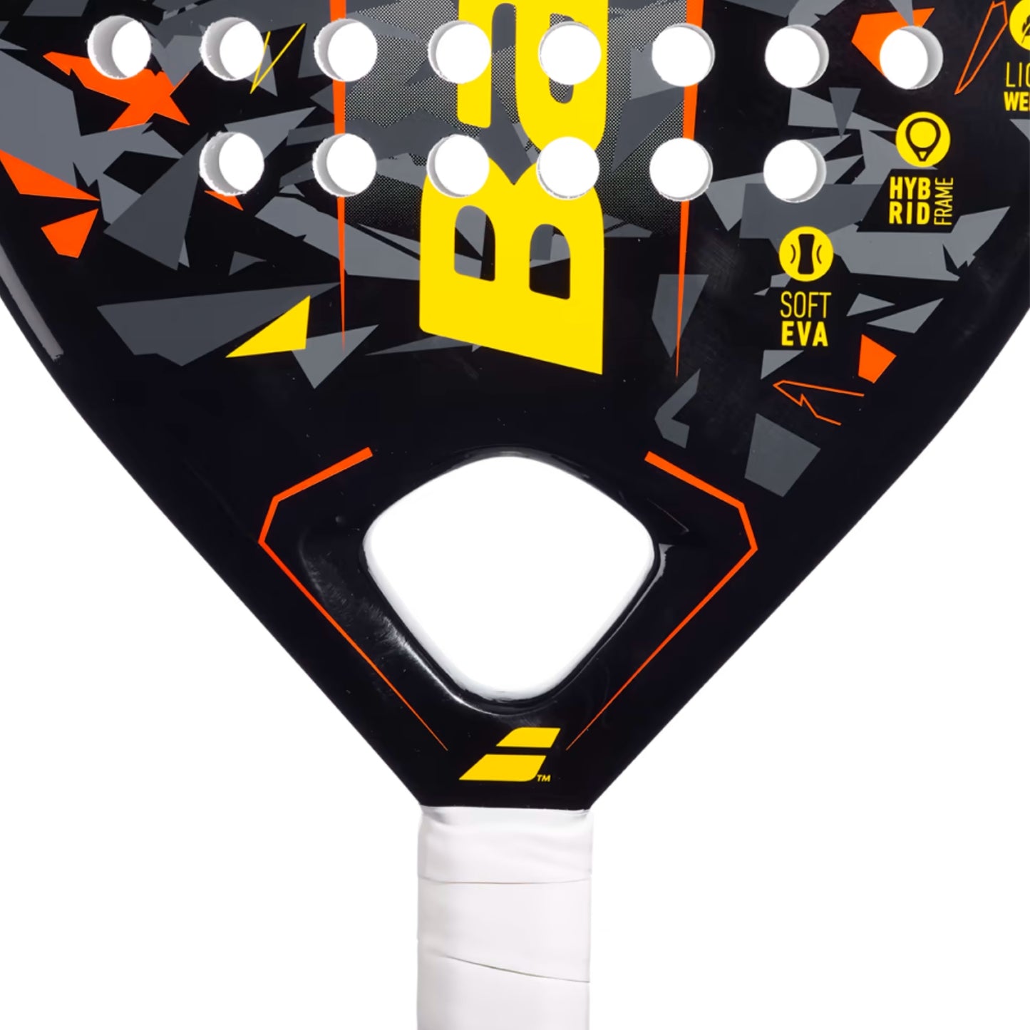 Babolat Storm Padel Racquet, Black/Orange - Best Price online Prokicksports.com