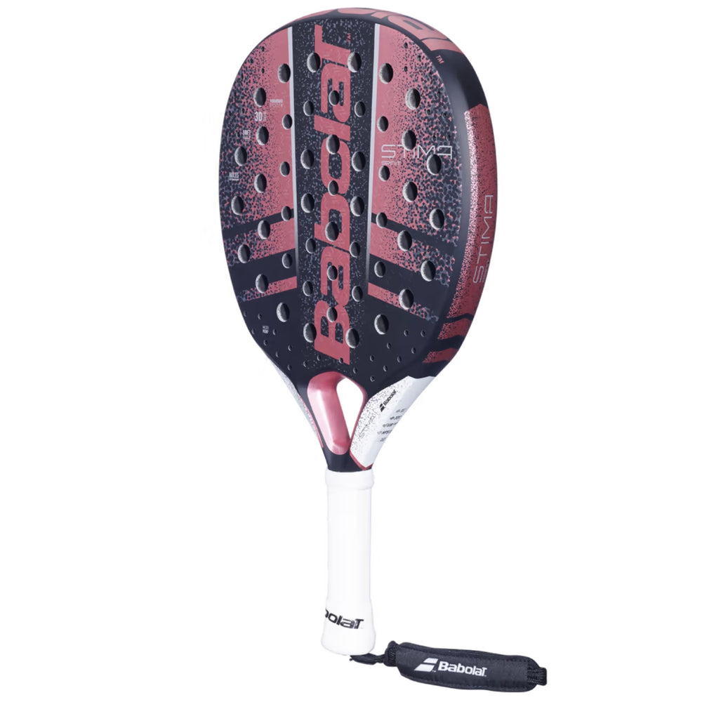 Babolat Stima Spirit Padel Racquet, Black / Coral - Best Price online Prokicksports.com