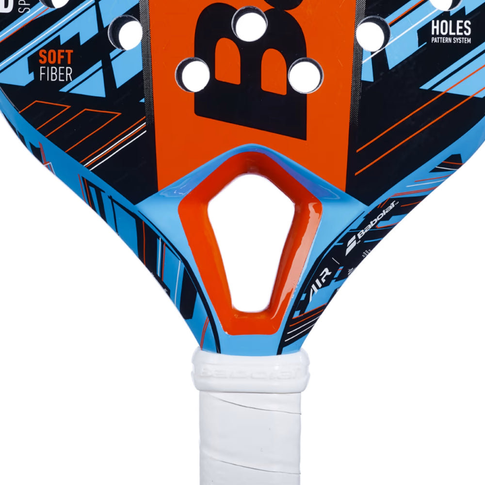 Babolat Air Vertuo Padel Racquet, Blue/Black/Orange - Best Price online Prokicksports.com