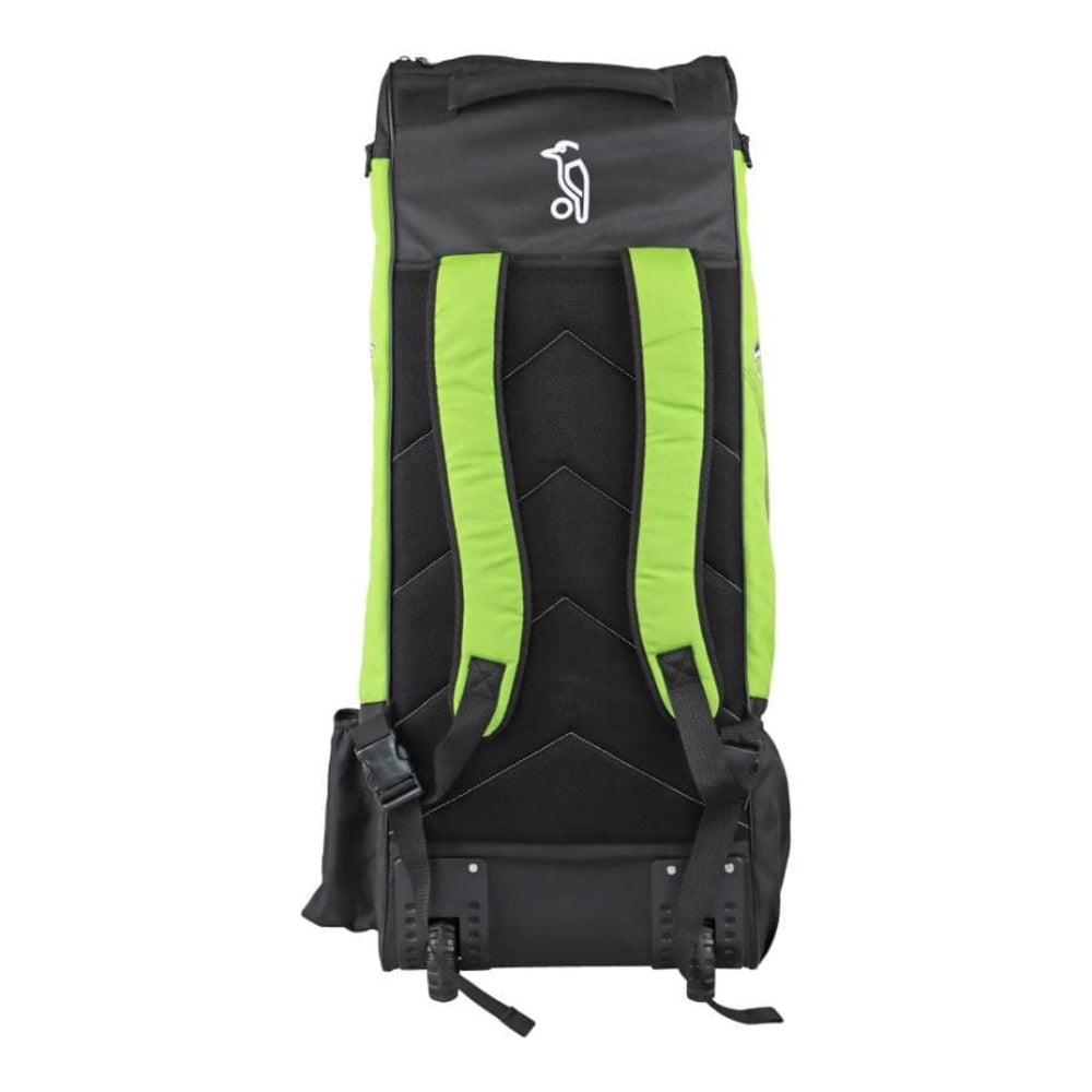 Kookaburra Pro Duffle 1000 Cricket Kitbag - Large (Black/Green) - Best Price online Prokicksports.com