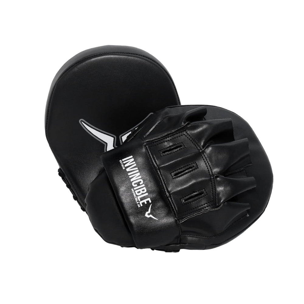 Invincible Tejas Training Mitts, Black (One Size) - Best Price online Prokicksports.com