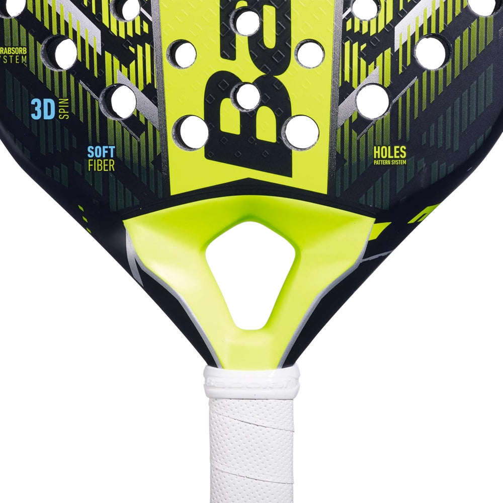 Babolat 150167 Counter Vertuo 2.5 Padel Racquet – Black/Fluorescent Green | 350g | Lightweight Control & Comfort Racquet | Ideal for Defensive & All-Round Padel Players - Best Price online Prokicksports.com