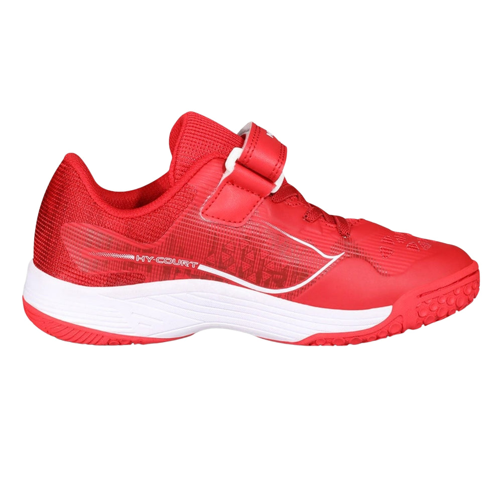 NIVIA Hy Court 3.0 Kid's Badminton Shoes – Mesh & TPU Upper, Duofoam Cushion, Non-Marking Rubber Sole | Lightweight Comfort | For Indoor Badminton & Fast-Paced Court Sports - Best Price online Prokicksports.com