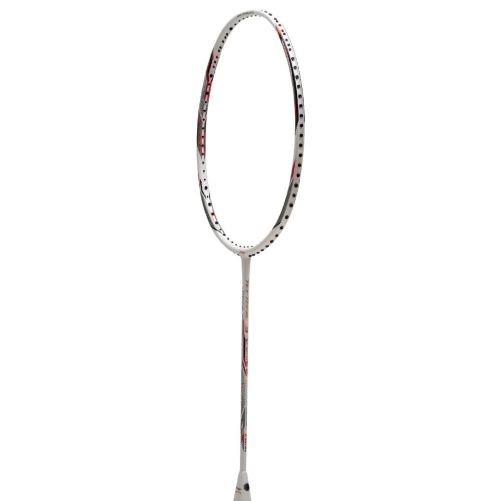 Li-Ning Tectonic 3R Unstrung Badminton Racket – 5U6 | Lightweight Graphite Frame, 25 LBS Tension Capacity for Intermediate & Advanced Players - Best Price online Prokicksports.com