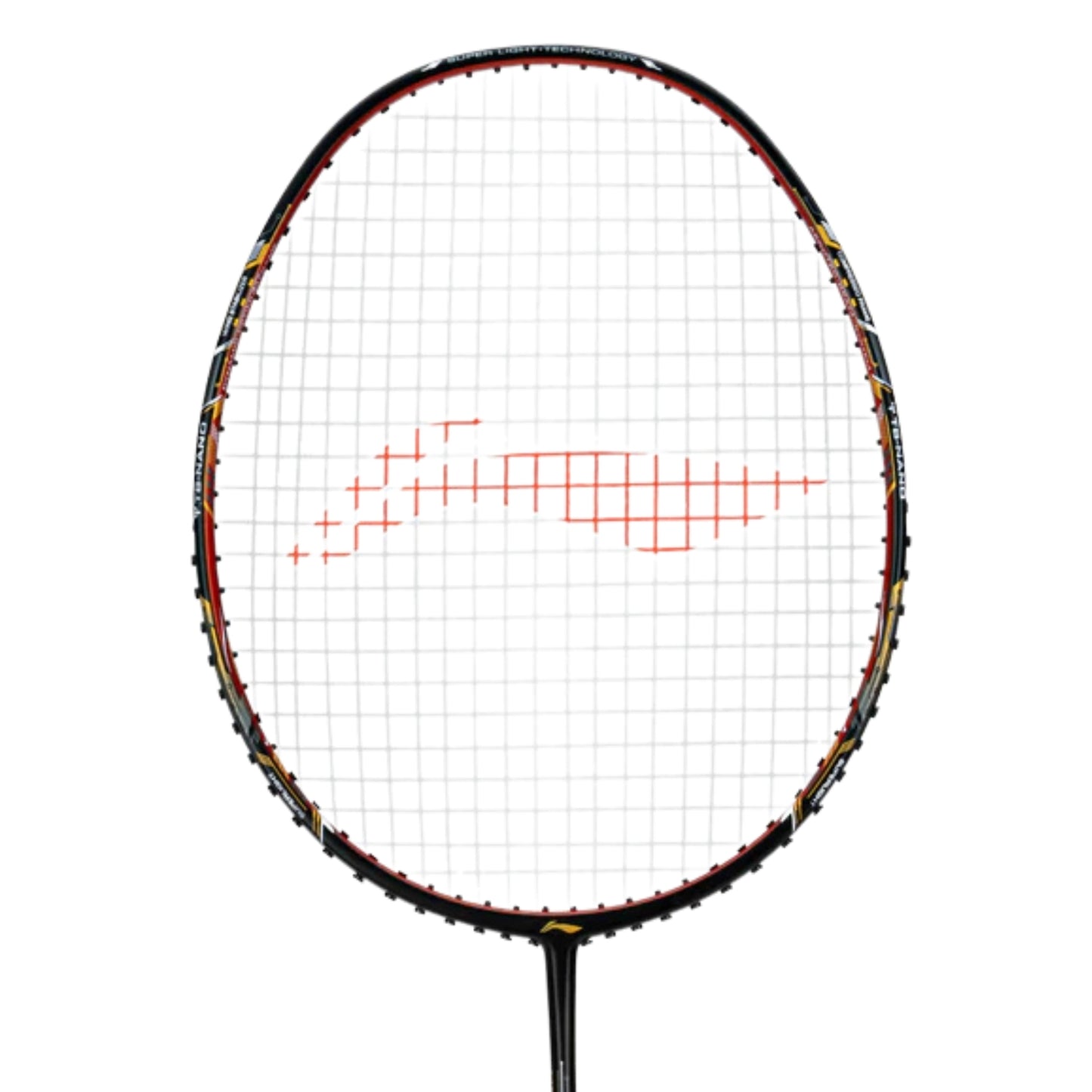 Li-Ning Air-Force 78 G3 Unstrung Badminton Racquet, G6 – 78g Lightweight Graphite Frame, Black/Orange Red/Gold | For Fast & Attacking Play - Best Price online Prokicksports.com