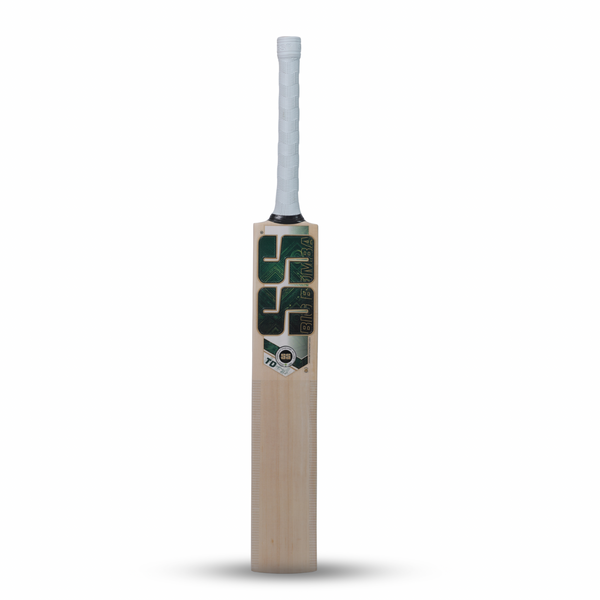 SS Tim David Kashmir Willow Cricket Bat - SH | Grade 4 Air-Dried Willow, Concave Edges & Superior Grip