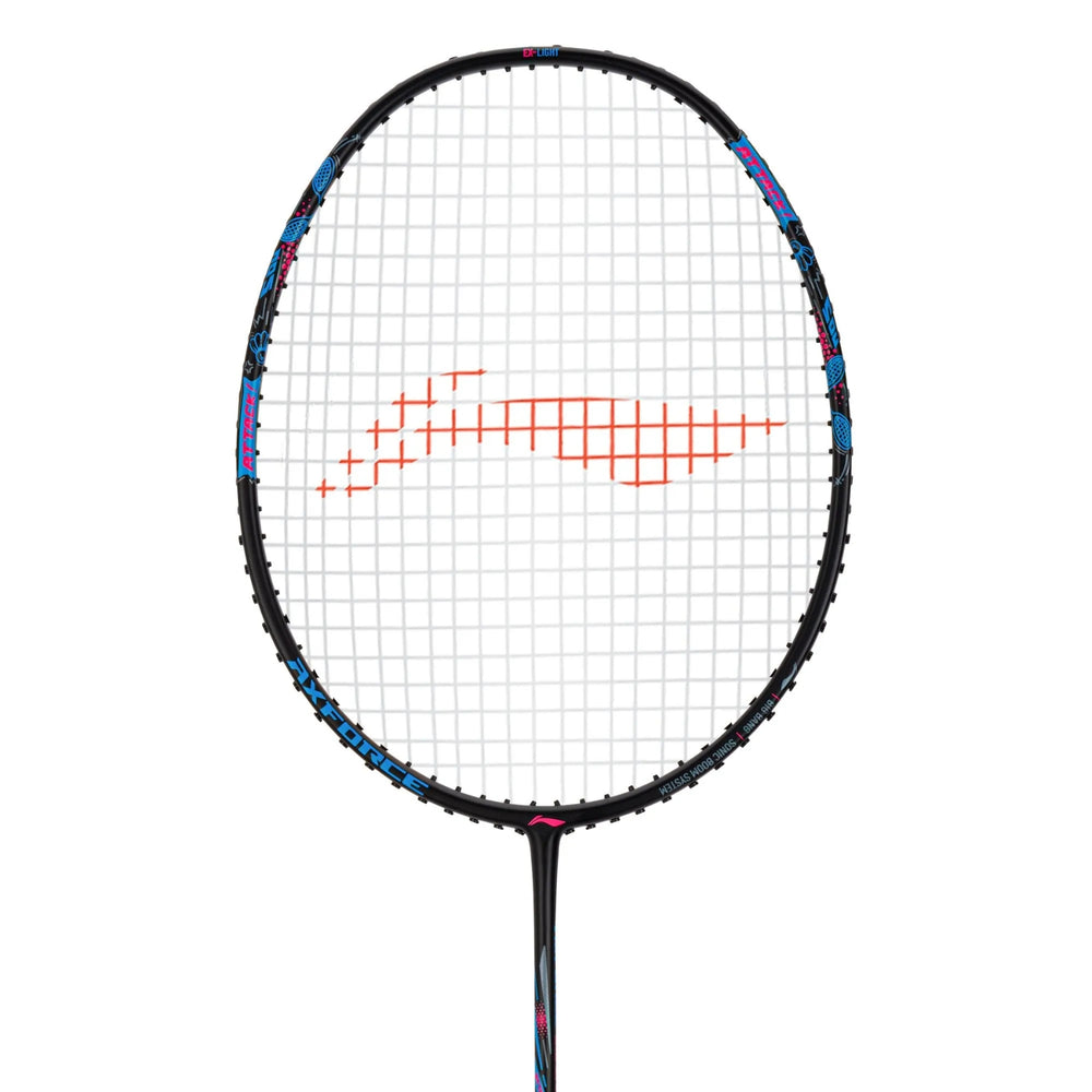 Li-Ning AXForce Big Bang Unstrung Badminton Racquet, 5UG6 - Black - Best Price online Prokicksports.com