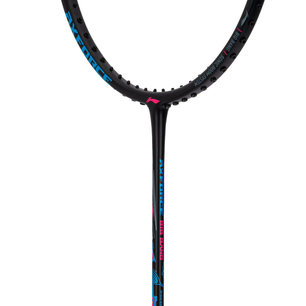 Li-Ning AXForce Big Bang Unstrung Badminton Racquet, 5UG6 - Black - Best Price online Prokicksports.com