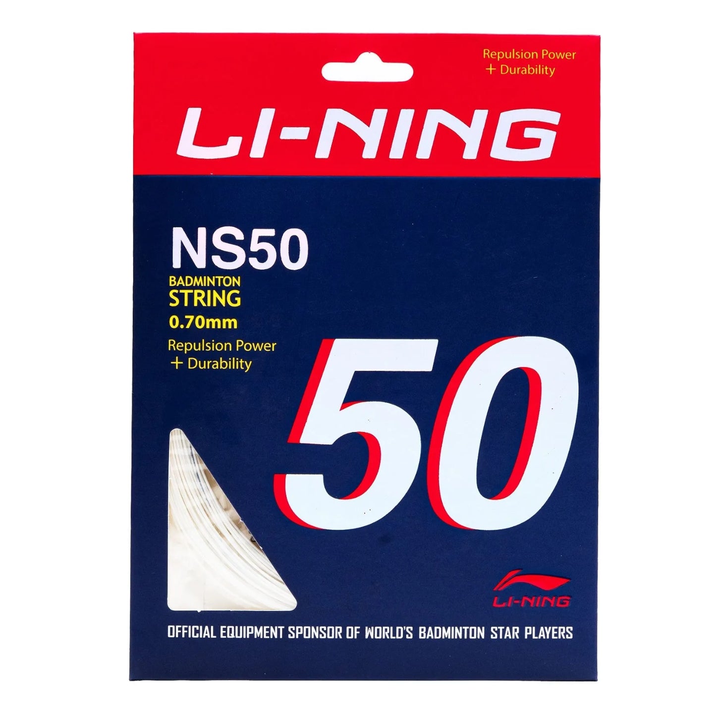 Li-Ning NS50 Badminton String (0.70mm) - Best Price online Prokicksports.com