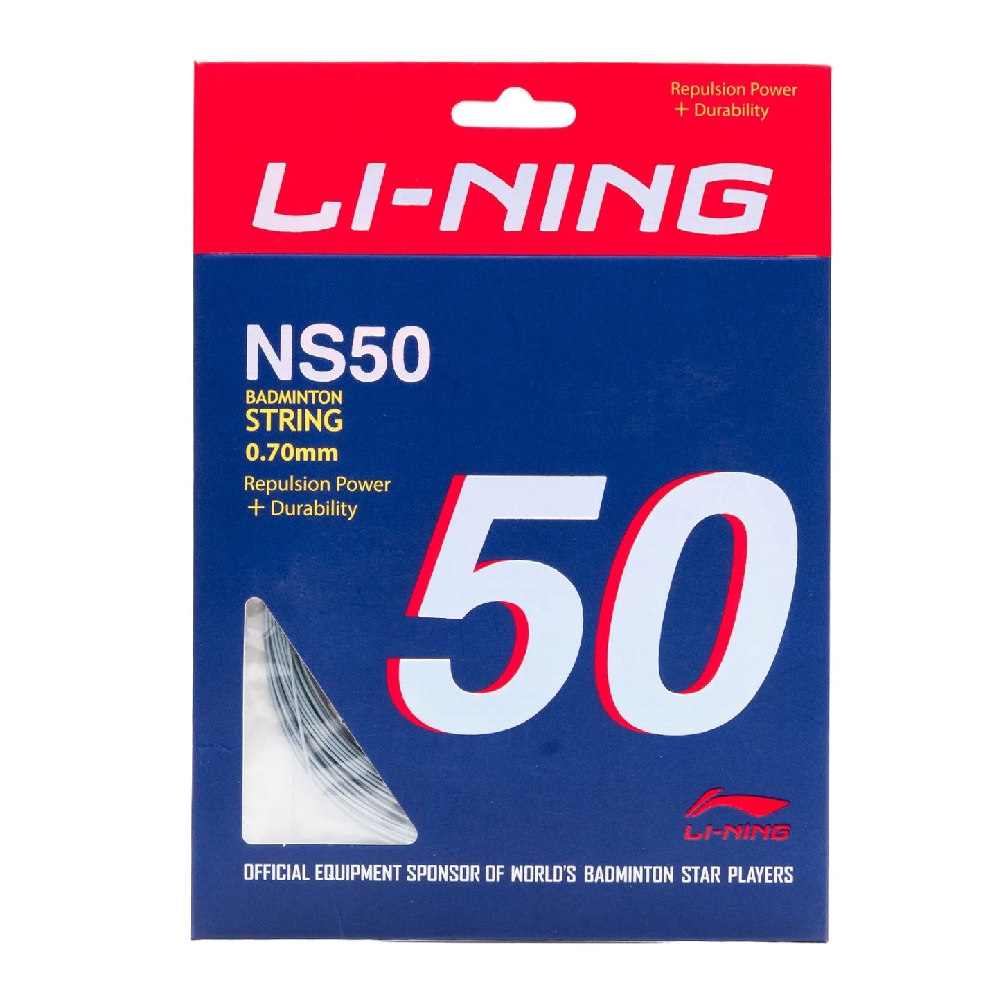Li-Ning NS50 Badminton String (0.70mm) - Best Price online Prokicksports.com