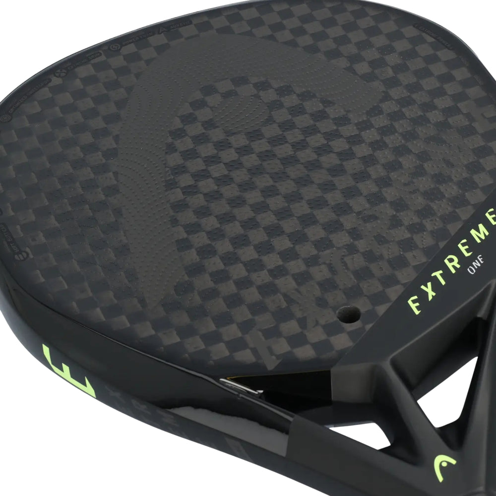 Head Extreme One 2023 Padel Racquet – 345g | Lightweight Power & Precision Racquet | Unique Single-Hole Design | Built for Speed, Spin & Control | Ideal for Advanced Players - Best Price online Prokicksports.com
