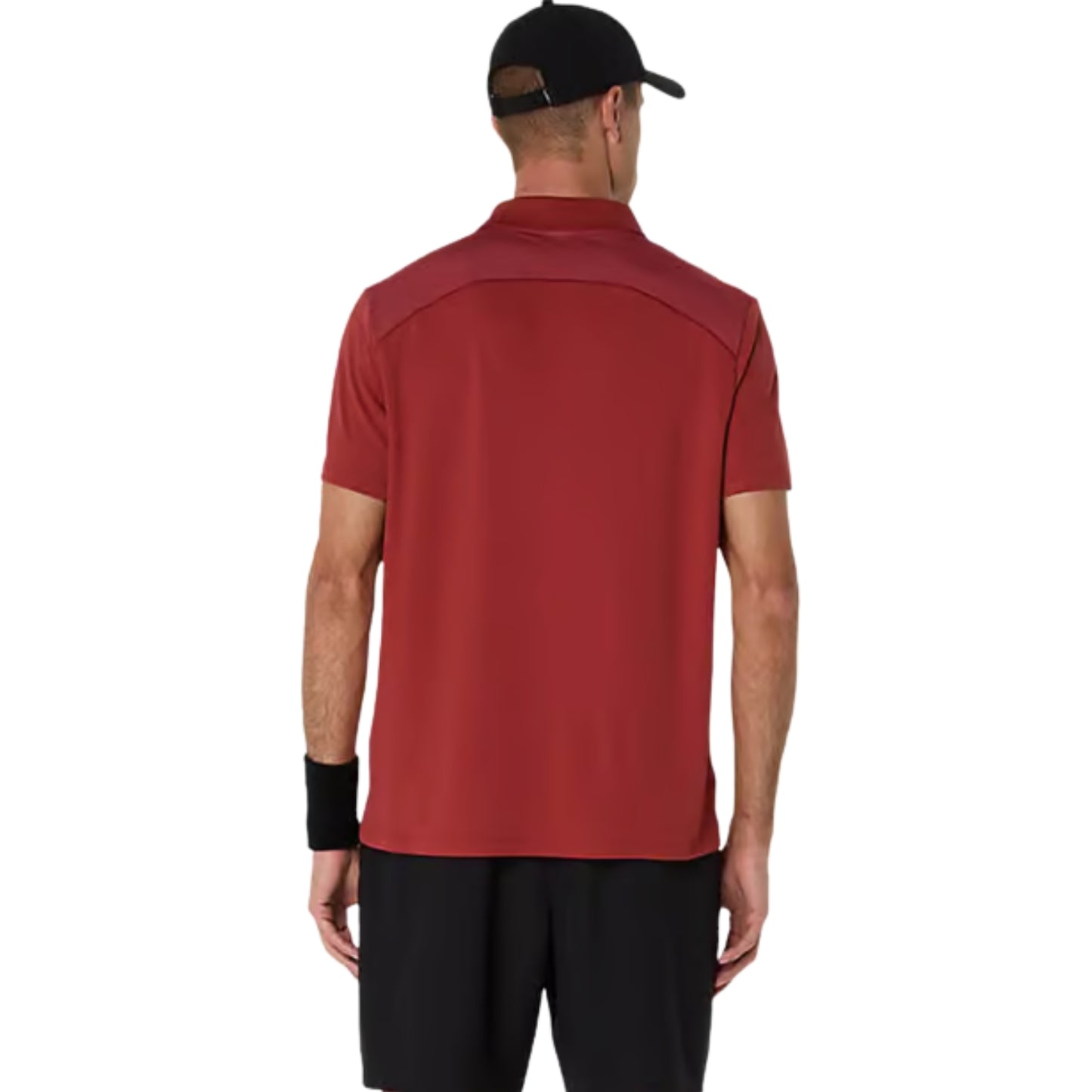 ASICS COURT POLO (M) – Burnt Red | Lightweight, Breathable & Quick-Dry Men’s Sports Polo for Training and Matches - Best Price online Prokicksports.com