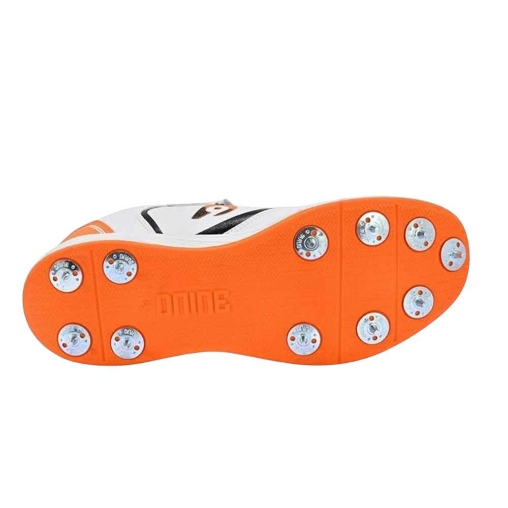 DNINE Bolt Bowling Spikes Cricket Shoes for Men – Micro PU Upper, EVA Midsole, TPU Outsole | Lightweight, High-Grip, Water-Resistant Fast Bowler Cricket Footwear - Best Price online Prokicksports.com